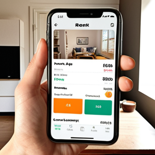 Home 6 **
A woman using a mobile banking app to analyze her monthly expenses. The app displays categories like "Rent," "Utilities," "Food," and "Entertainment," helping her understand her financial situation before considering a cash withdrawal. The background shows a cozy apartment interior.
**Prompt:** A woman uses a banking app to analyze her monthly expenses at home.
**