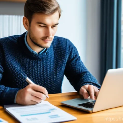 Home 22 체크카드 신규 발급 방법 - **Prompt 1: Informed Debit Card Choice**
A thoughtful Russian man or woman, aged 30-40, sits com...