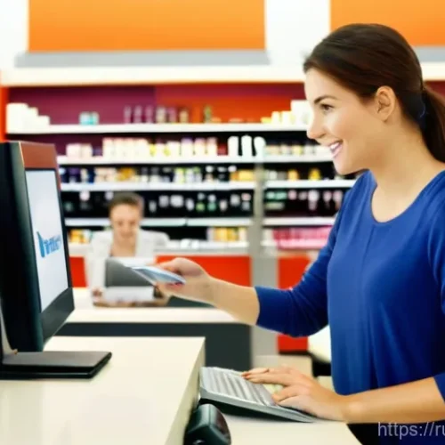 Home 20 체크카드 결제 취소 - **Prompt 1: Accidental Purchase Resolution**
"A relatable scene of a young woman in her late 20s...